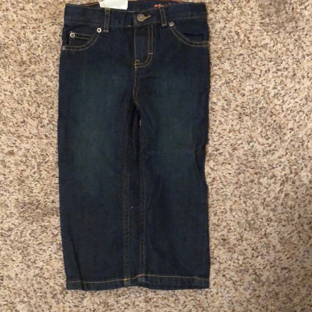 NWT Carter’s straight leg dark wash jeans 24m